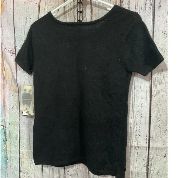 NWT 90’s Urban Works Beaded Sweater Size Small Angora Blend - Picture 4 of 8